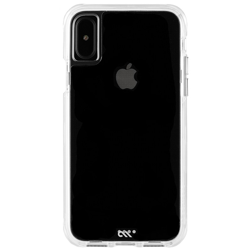 

Чехол для iPhone X, XS пластиковый тонкий Case-mate (США) Barely There черный матовый