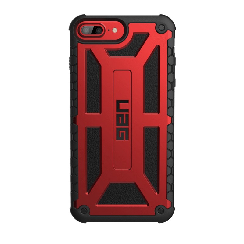 

Чехол для iPhone 7, 8, 6, 6S гибридный для экстремальной защиты Urban Armor Gear UAG Monarch черно-красный