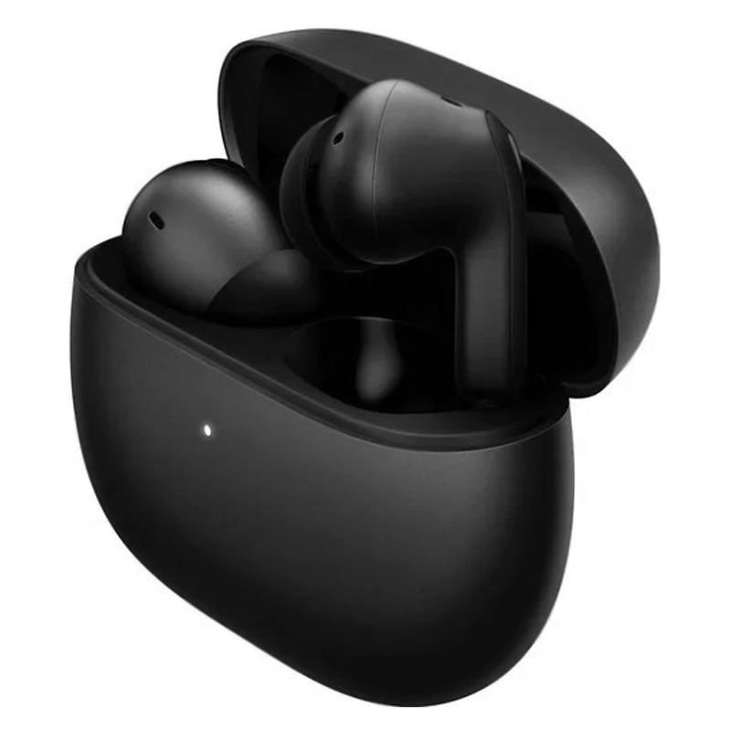 Наушники TWS беспроводные Bluetooth Xiaomi Redmi Buds 4 Pro вакуумные с микрофоном и активным шумоподавлением черные