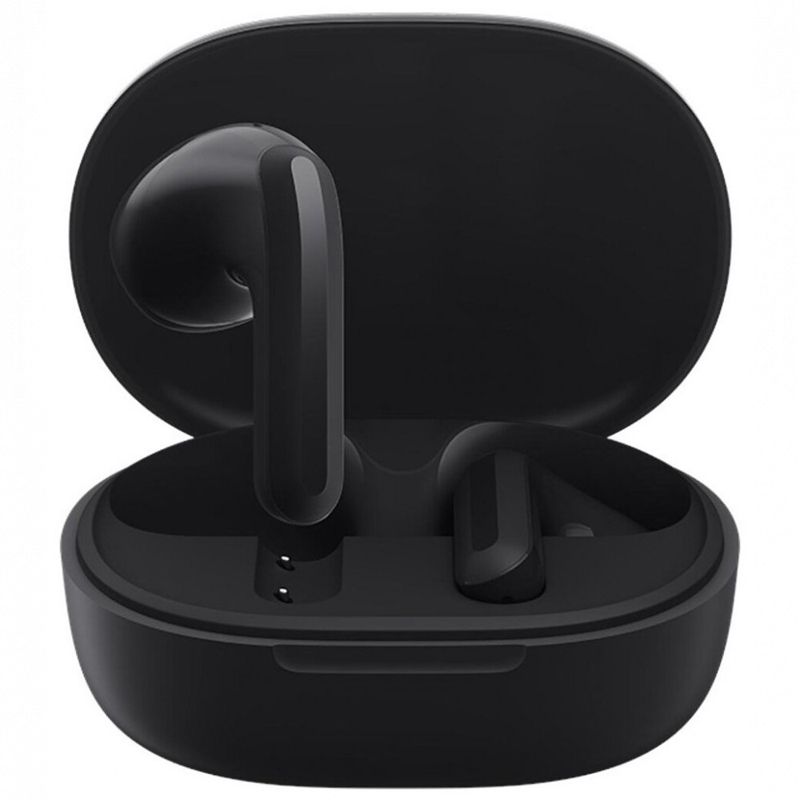 Наушники TWS беспроводные Bluetooth Xiaomi Redmi Buds 4 Lite вкладыши с микрофоном черные