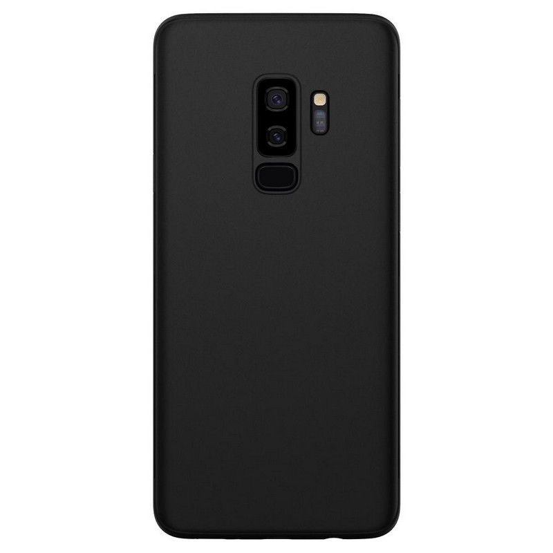 

Чехол для Samsung Galaxy S9+ пластиковый ультратонкий Spigen SGP Air Skin черный