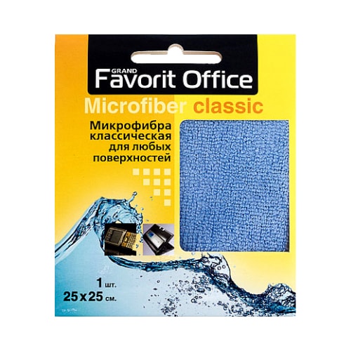 

Салфетка из микрофибры для дисплеев Favorit Office Microfiber Classic 1 шт.