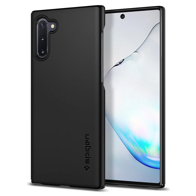 

Чехол для Samsung Galaxy Note 10 пластиковый тонкий Spigen SGP Thin Fit QNMP черный