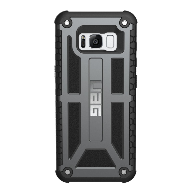 

Чехол для Samsung Galaxy S8 G950F гибридный для экстремальной защиты Urban Armor Gear UAG Monarch черно-графитовый