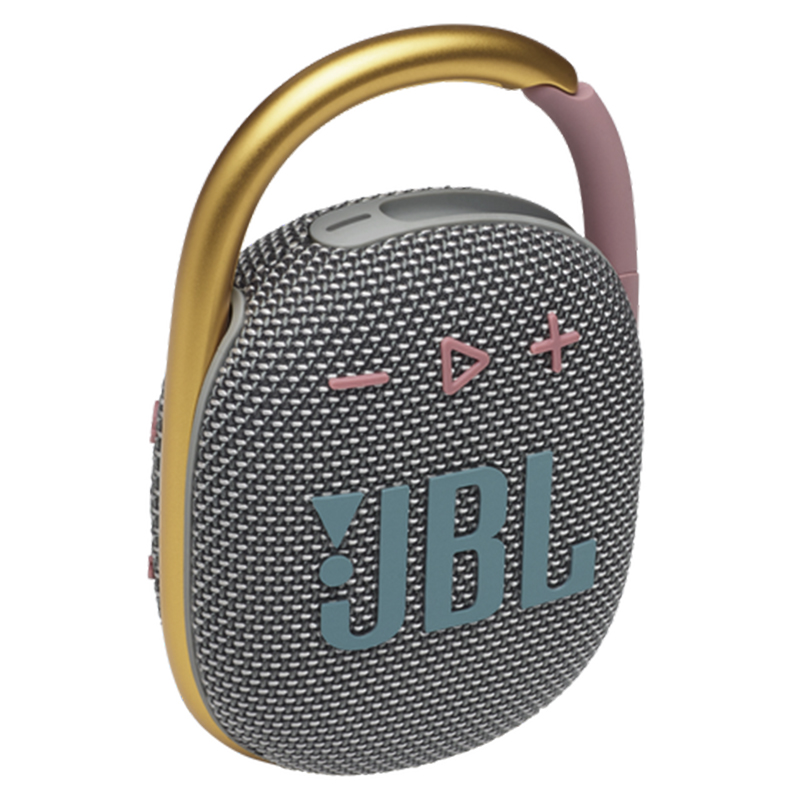 

Портативная колонка JBL Clip 4 с защитой от воды серая