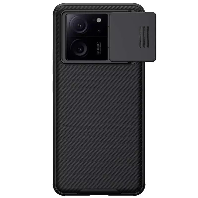 Чехол для Xiaomi 13T, 13T Pro, Redmi K60 Ultra гибридный Nillkin CamShield Pro черный