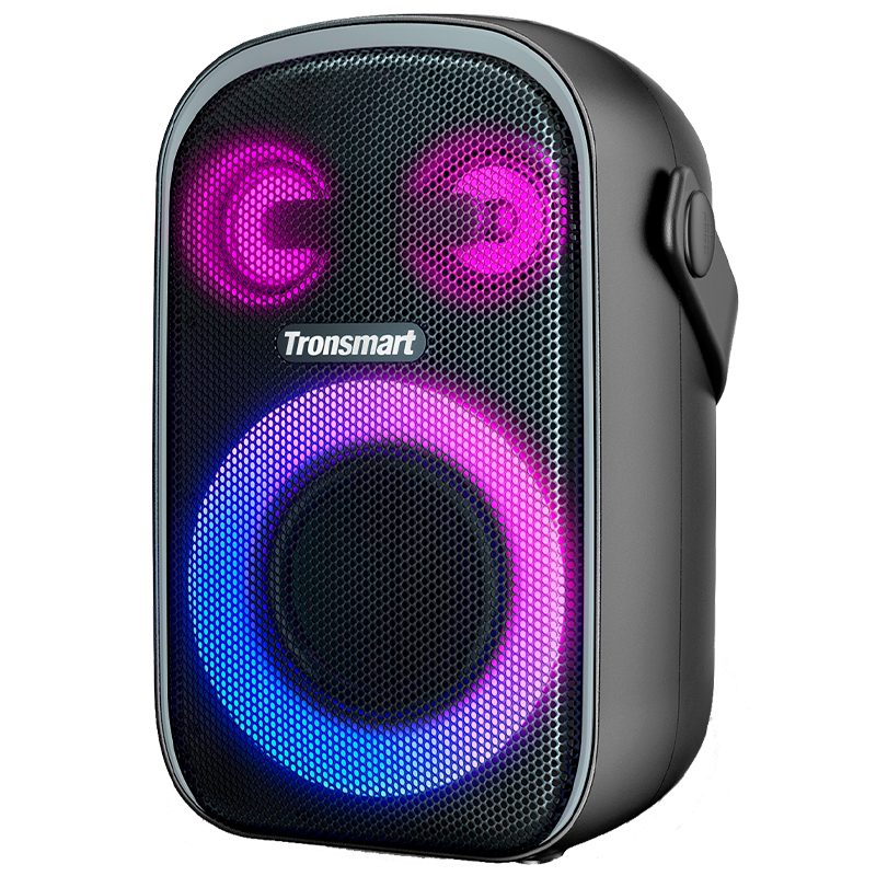 Портативная колонка Tronsmart Halo 110 для вечеринок с защитой от воды и подсветкой черная