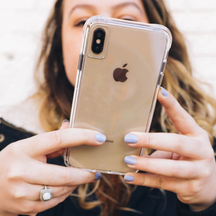 

Чехол для iPhone X, XS гибридный прозрачный Case-mate (США) Tough Clear