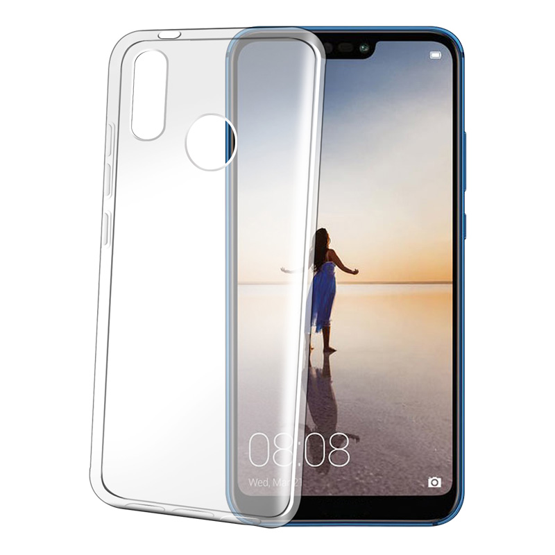 

Чехол для Huawei P20 Lite, Nova 3e гелевый оригинальный Soft Clear Case прозрачный