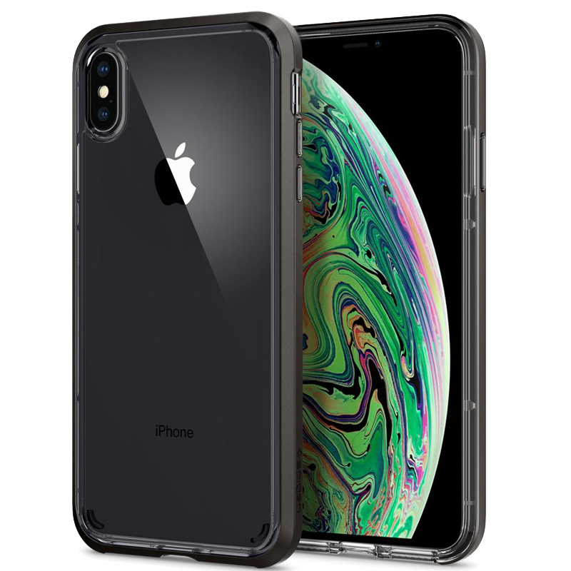 

Чехол для iPhone XS Max гибридный Spigen SGP Neo Hybrid Crystal прозрачно-серый