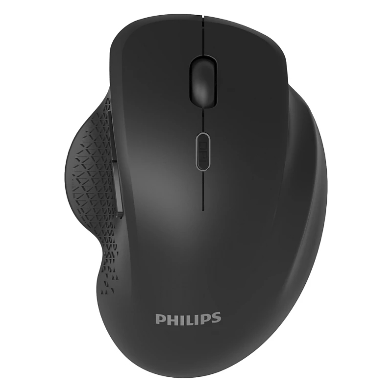 Мышь беспроводная оптическая Philips SPK7624 6 кнопок 1600 dpi черная