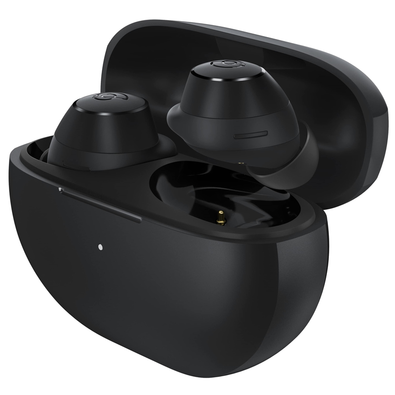 Наушники TWS беспроводные Haylou GT1 2023 вакуумные с микрофоном черные
