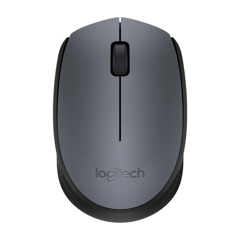 

Мышь беспроводная оптическая Logitech M170 серо-черная