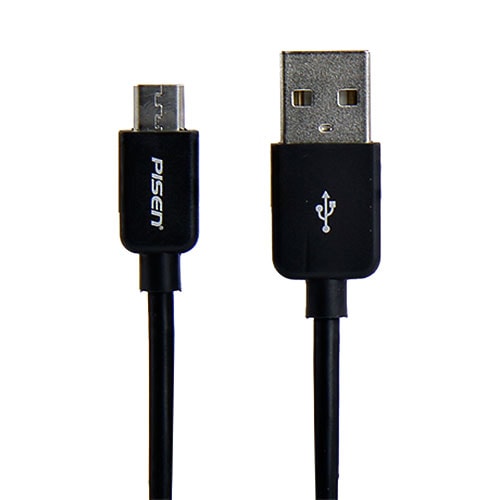 

Кабель USB - MicroUSB для зарядки 1,5 м Pisen (Пайсен) черный