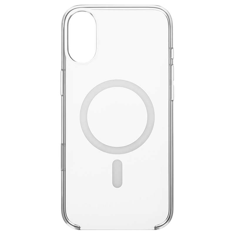 Чехол для iPhone 16 силиконовый Clear Case MagSafe прозрачный
