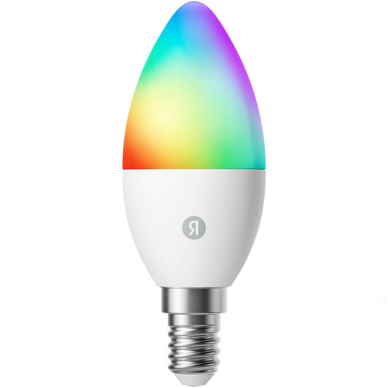 Умная лампочка светодиодная Яндекс YNDX-00557 E14 RGB