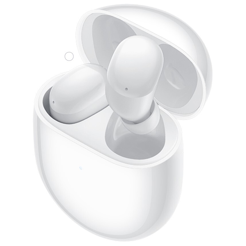 Наушники TWS беспроводные Bluetooth Xiaomi Redmi Buds 4 вакуумные с микрофоном и активным шумоподавлением белые