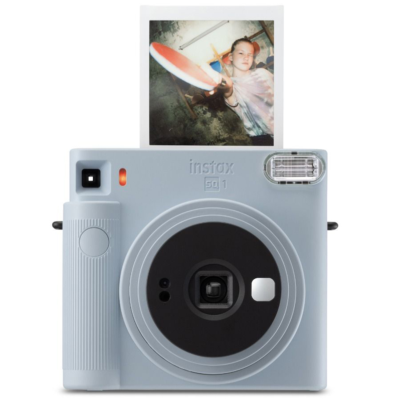 

Фотоаппарат мгновенной печати Fujifilm Instax SQ1 голубой ледник