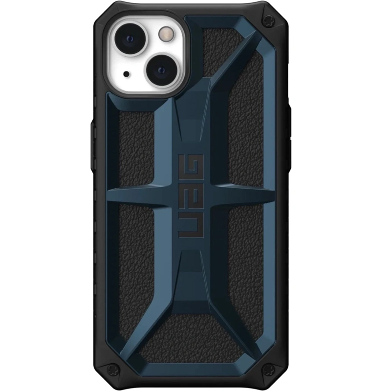 

Чехол для iPhone 13 гибридный для экстремальной защиты Urban Armor Gear UAG Monarch синий