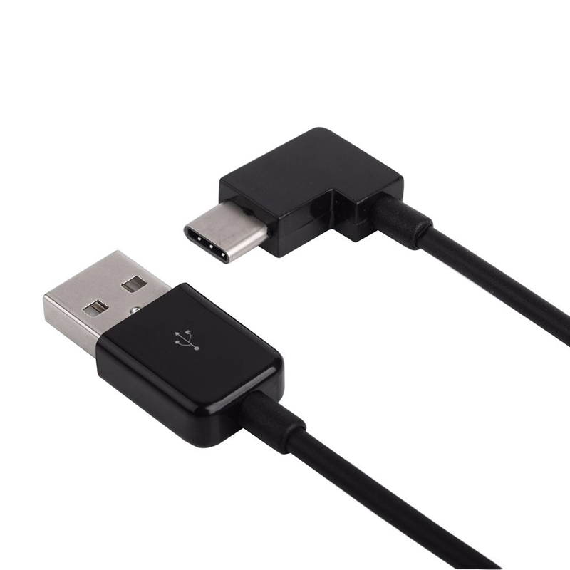 

Кабель Type-C - USB для зарядки c угловым штекером 1 м Nova N61 черный