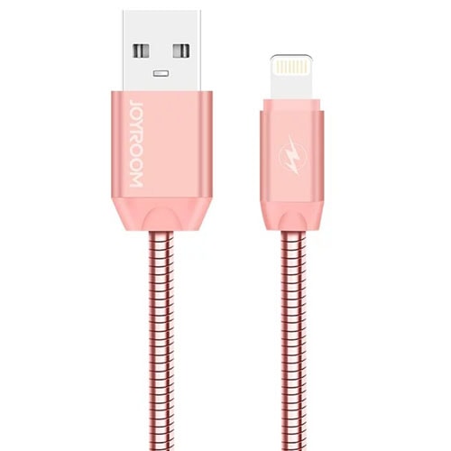 

Кабель USB - Lightning для зарядки iPhone 1 м Joyroom S-M322 розовое золото