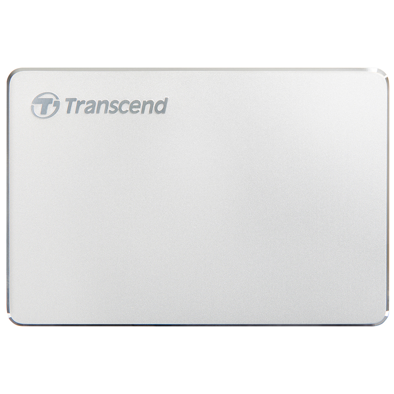 

Внешний жесткий диск Transcend StoreJet 25С3S Type-C 1ТB серебристый