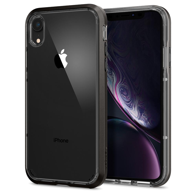 

Чехол для iPhone XR гибридный Spigen SGP Neo Hybrid Crystal прозрачно-серый