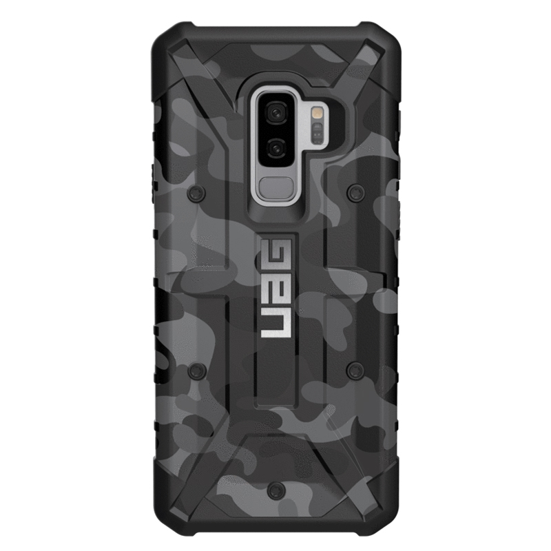 

Чехол для Samsung Galaxy S9+ гибридный для экстремальной защиты Urban Armor Gear UAG Pathfinder SE Camo Полночь