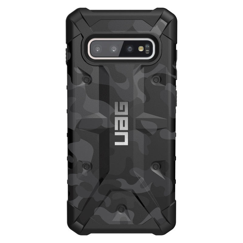 

Чехол для Samsung Galaxy S10+ G975 гибридный для экстремальной защиты Urban Armor Gear UAG Pathfinder SE Camo Полночь