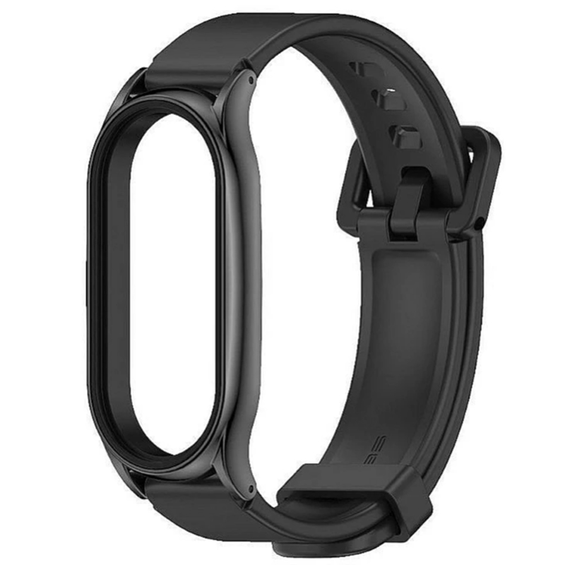 

Сменный браслет для Xiaomi Mi Smart Band 5, 6 силиконовый Tech-Protect IconBand Pro черный