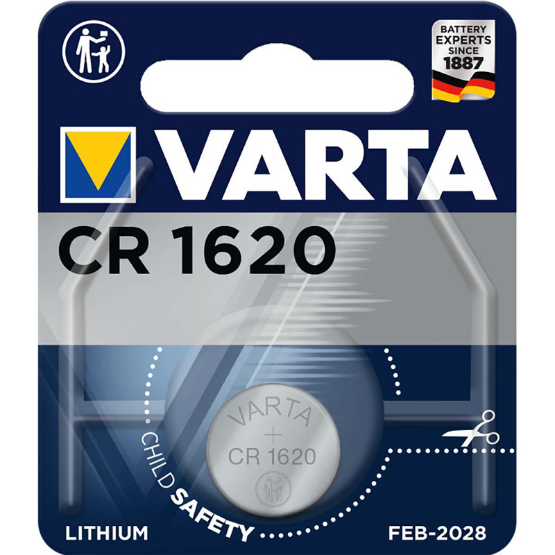 

Батарейка CR1620 литиевая Varta 1шт.