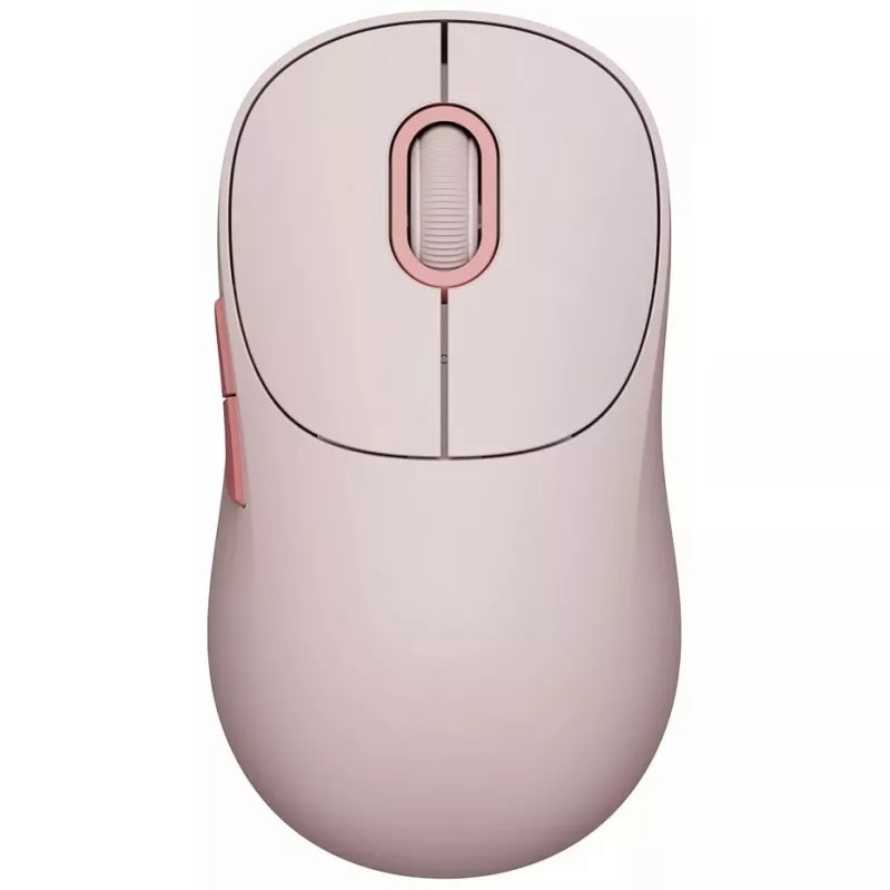 Мышь беспроводная оптическая Xiaomi Wireless Mouse 3 5 кнопок 1200 dpi розовая