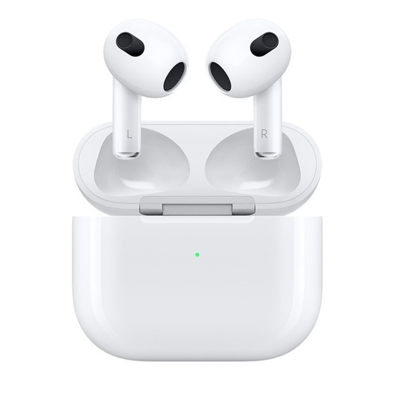 Наушники TWS беспроводные AirPods 3 вкладыши с активным шумоподавлением и Magsafe белые