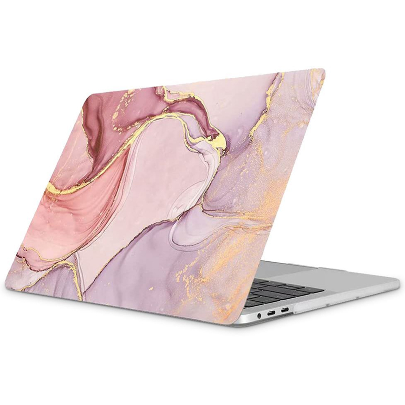 

Чехол для Apple MacBook Air 13 M2 2022 пластиковый Tech-Protect SmartShell мраморный