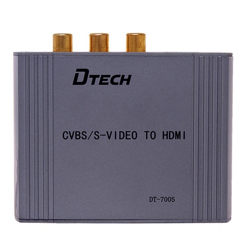 

Преобразователь S-Video и 3RCA в HDMI Dtech DT-7005