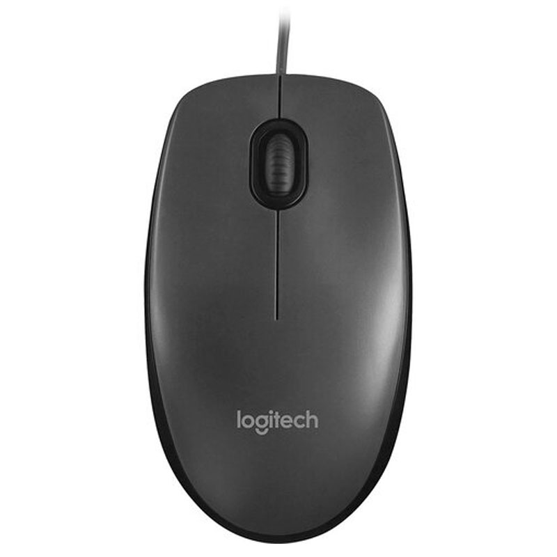 

Мышь проводная оптическая Logitech M90 серая