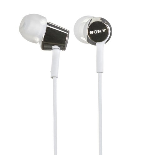 

Наушники Sony MDR-EX150 вакуумные белые