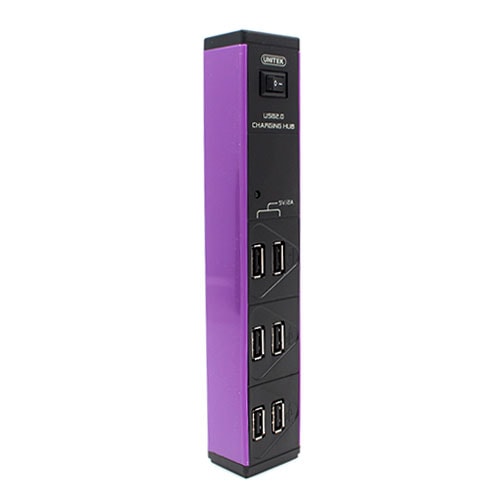 

USB 2.0 HUB (разветвитель) на 6 портов активный ток 2А Unitek Y-2072