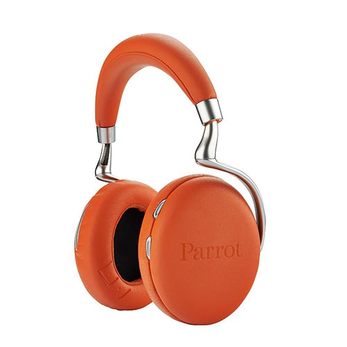 

Наушники беспроводные Bluetooth Parrot ZIK 2.0 полноразмерные с микрофоном оранжевые