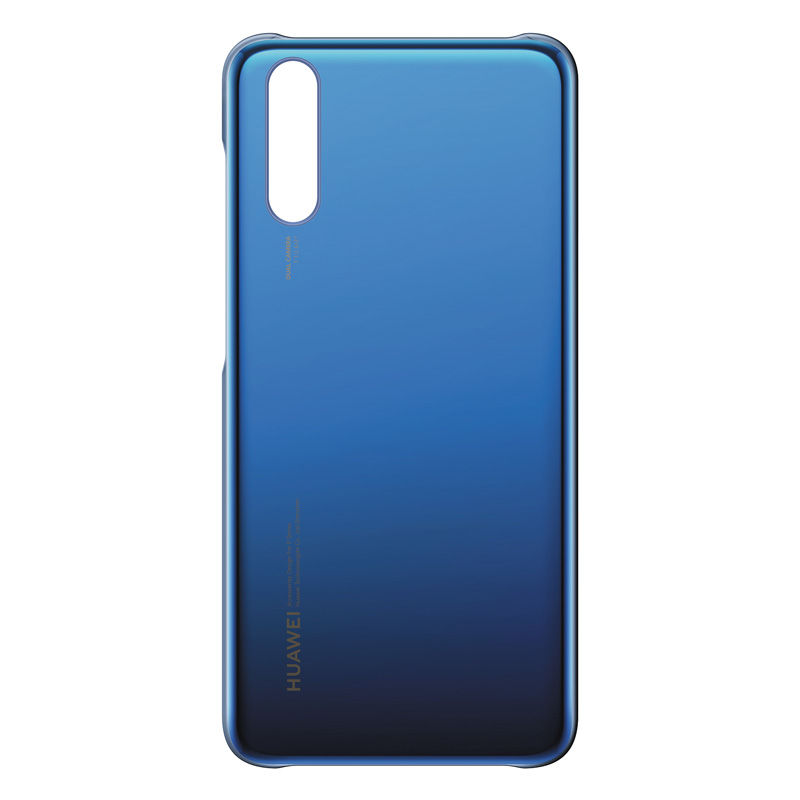 

Чехол для Huawei P20 пластиковый оригинальный Color Case синий