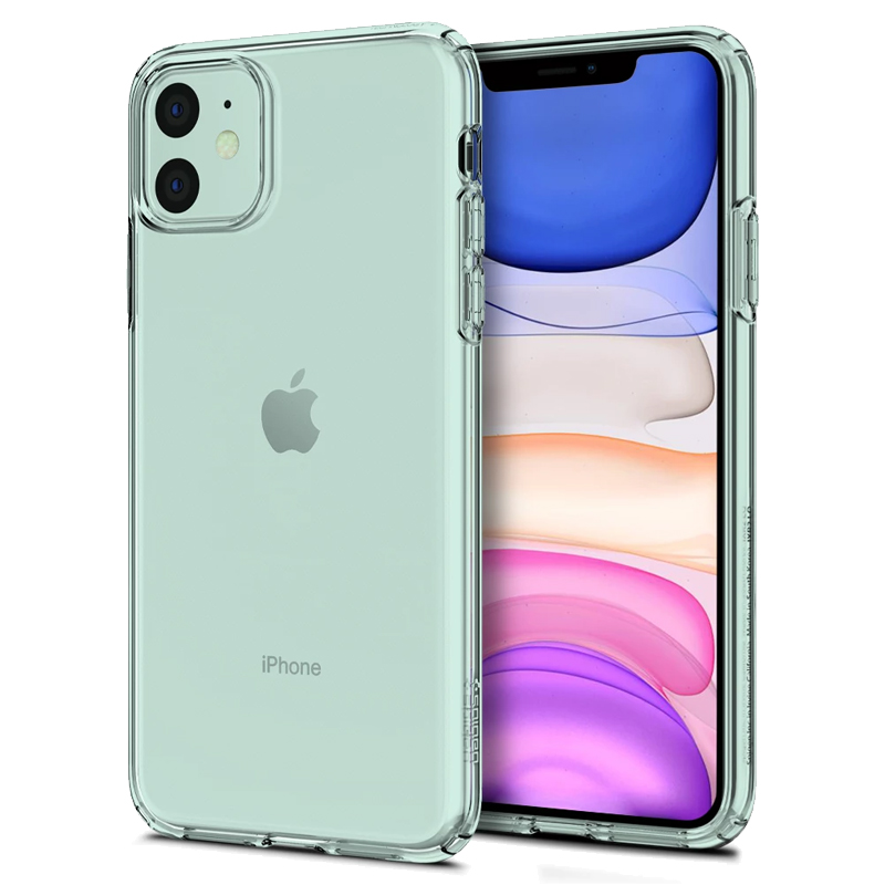 

Чехол для iPhone 11 гелевый ультратонкий Spigen SGP Liquid Crystal прозрачный