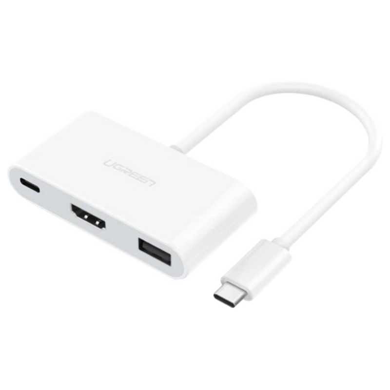 Переходник Type c на HDMI Apple. Переходник Ugreen Lighting Type c. Ugreen iphone USB.