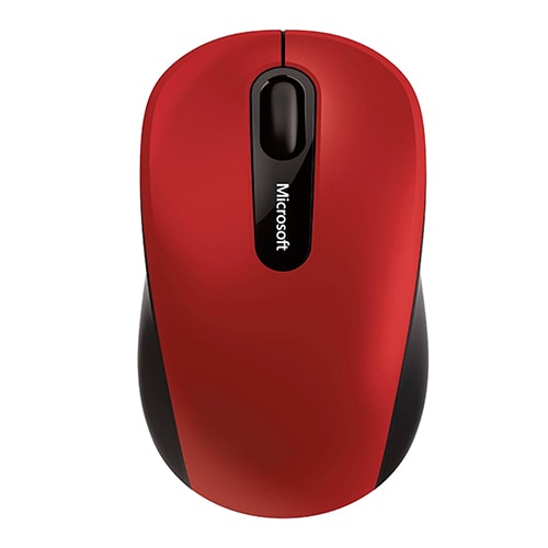 

Мышь беспроводная Bluetooth Microsoft Mobile Mouse 3600 черно-красная