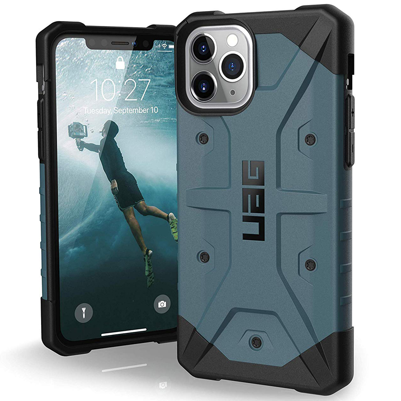 

Чехол для iPhone 11 Pro гибридный для экстремальной защиты Urban Armor Gear UAG Pathfinder графитовый