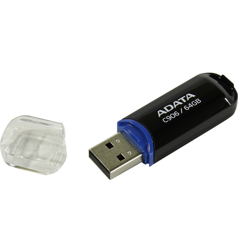 

Флешка ADATA Classic C906 64GB USB 2.0 черная