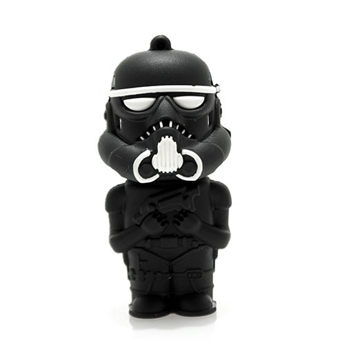 

Корпус для USB флэшки силиконовый Matryoshka Drive - Startrooper черный MD-1201