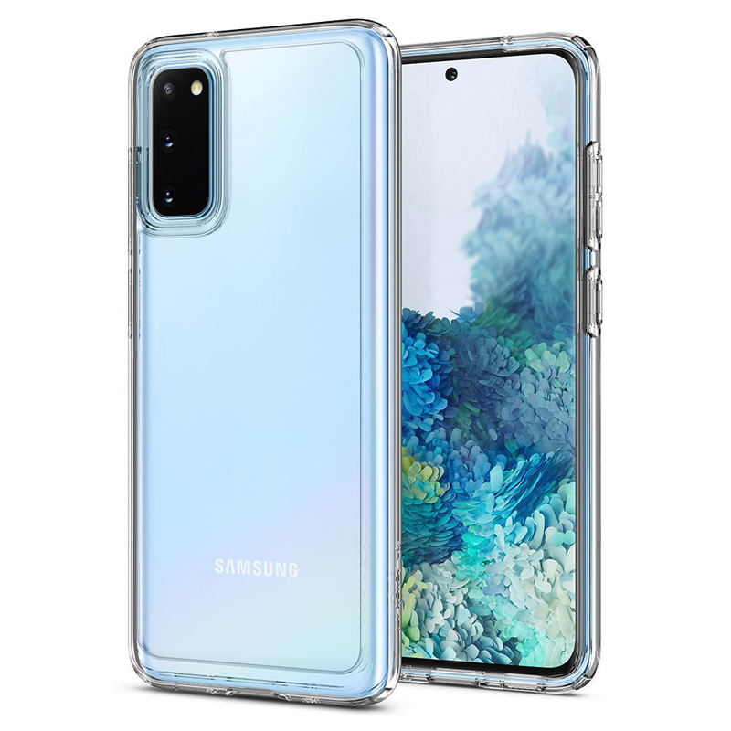 

Чехол для Samsung Galaxy S20 гибридный Spigen SGP Ultra Hybrid прозрачный