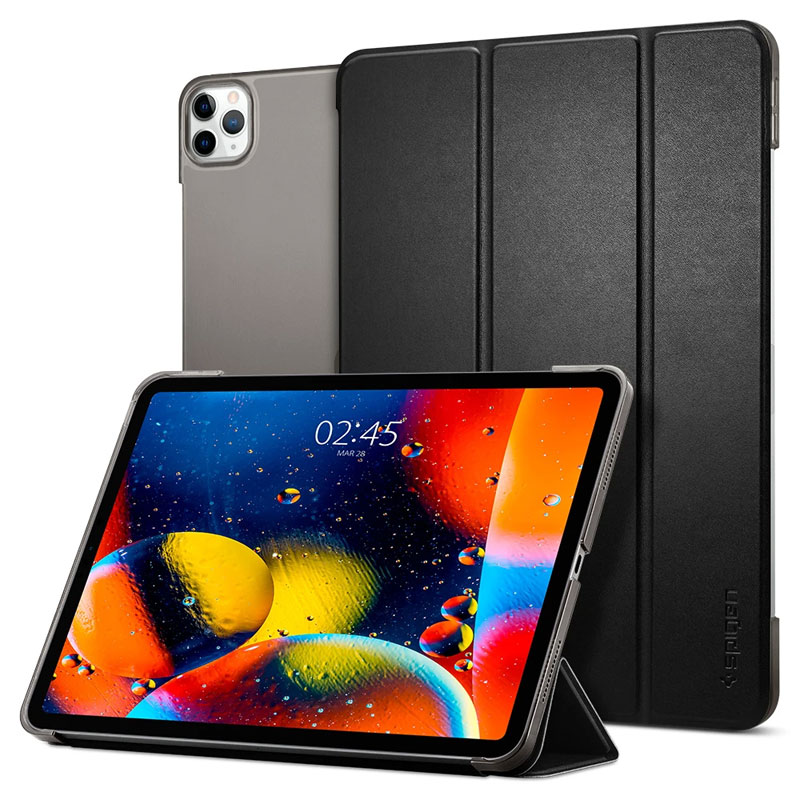 

Чехол для iPad Pro 12.9 2018, 2020 книжка Spigen SGP Smart Fold черный