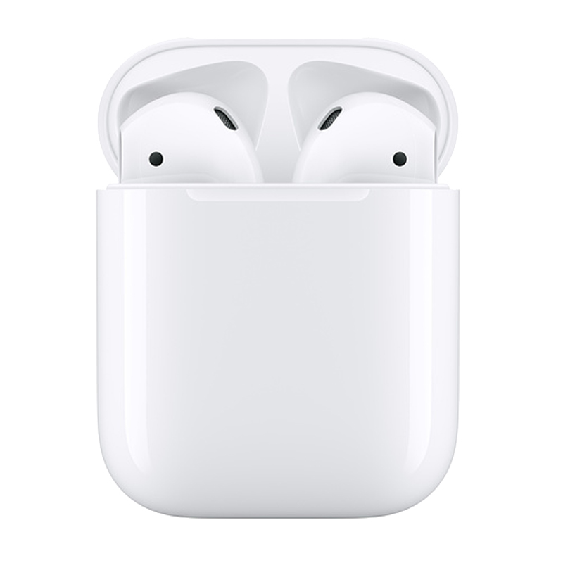 

Наушники беспроводные Bluetooth Apple AirPods 2 вкладыши с микрофоном MV7N2RU-A