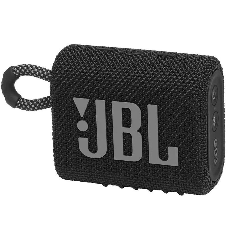 

Портативная колонка JBL Go 3 с защитой от воды черная